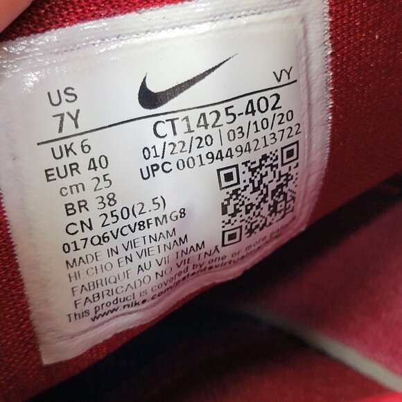 Nike KD Trey 5 VIII‎ Sneakers Youth Size 7 Basketball Shoe CT1425-402 - Picture 10 of 12